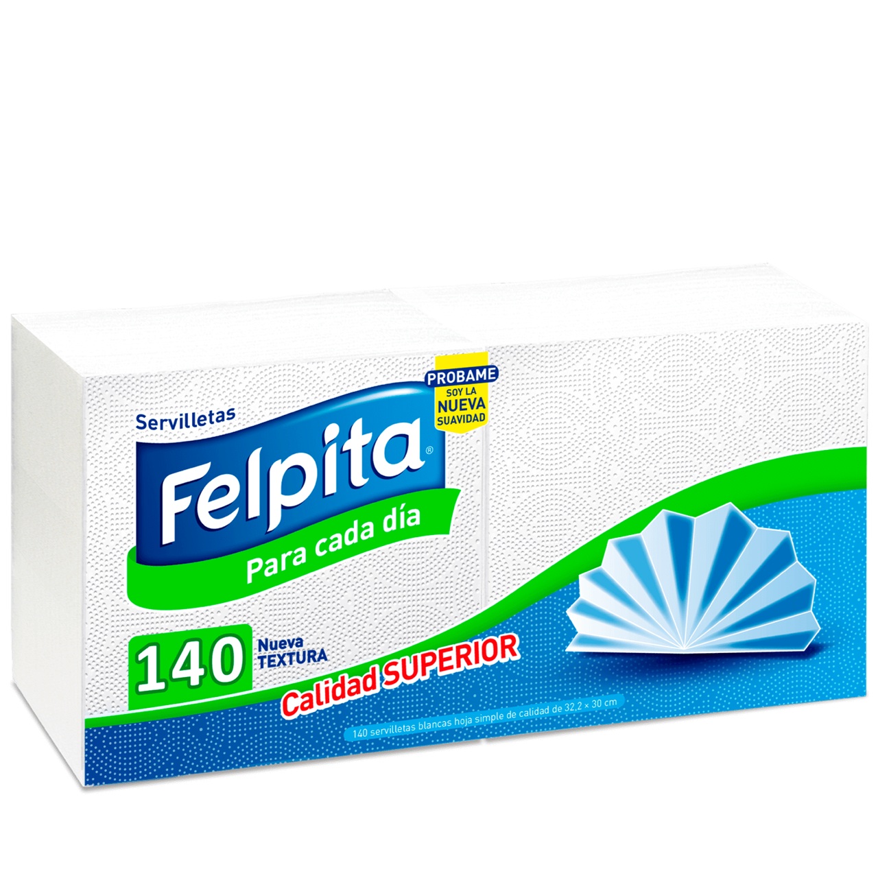 Servilletas Felpita blanca x140
